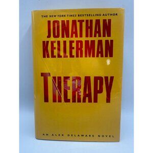 Therapy Jonathan Kellerman 2004 Hardcover Crime Fiction Pre-Owned - Good